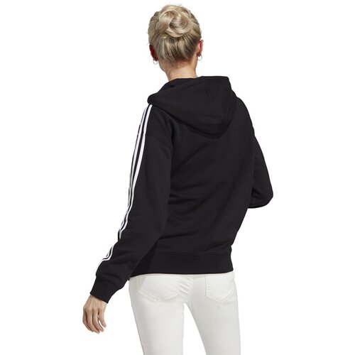 DAMEN JACKE ESSENTIALS 3-STREIFEN FRENCH TERRY OVERSIZED