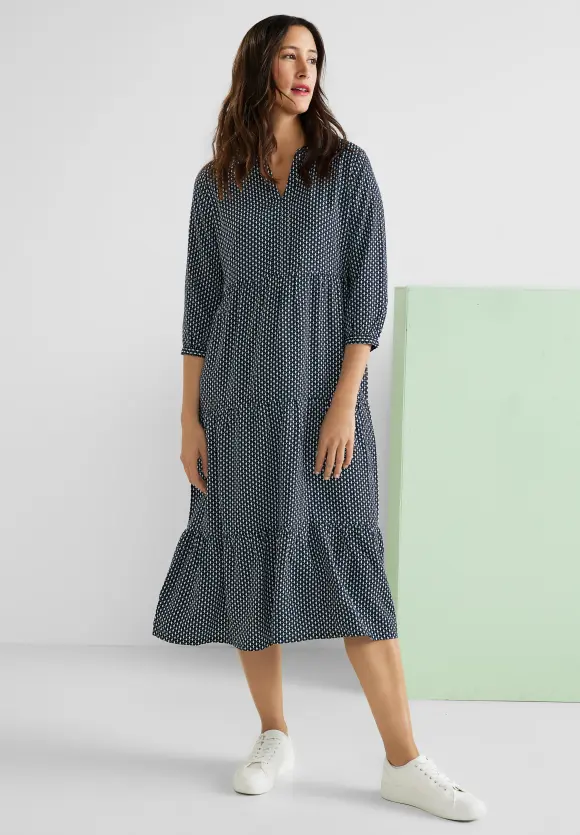 Street One Midi Kleid im Tunikastyle