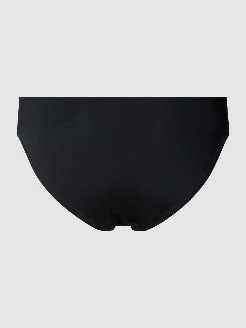 Slip mit Logo-Print Modell 'MICRO' in schwarz