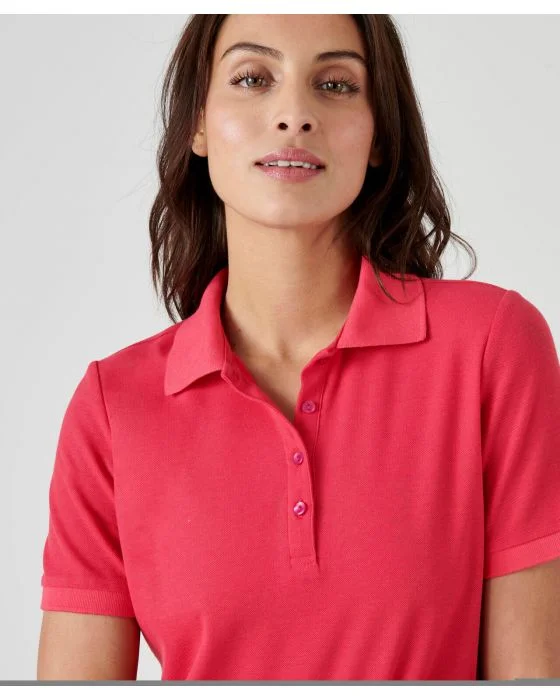 Polo maille piquée