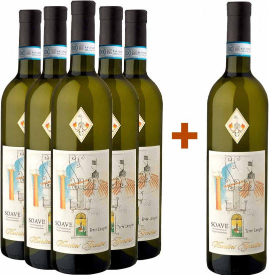 5+1 Paket Terrelunghe Soave DOC trocken - Agostino Vicentini