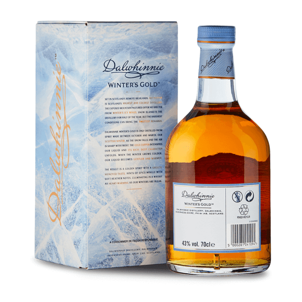Dalwhinnie Winter's Gold 43% + Etui