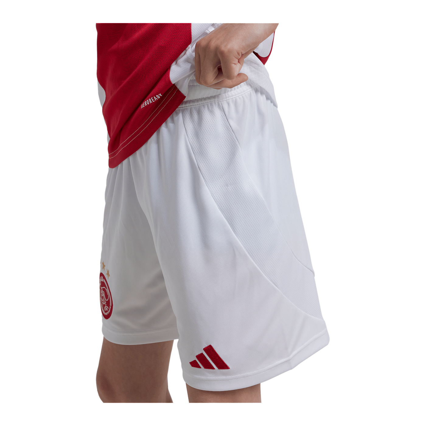 adidas Ajax Amsterdam Short Home 2024/2025 Kids Weiss