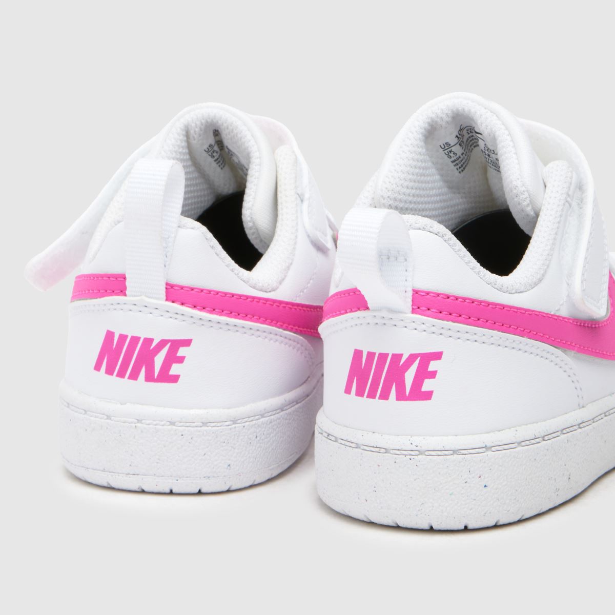 Nike vita Court Borough Low Recraft flickor småbarnsskor