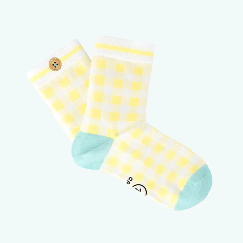 Brigitte & Serge yellow socks