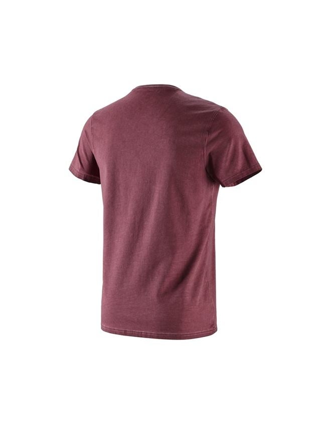 e.s. T-Shirt vintage cotton stretch