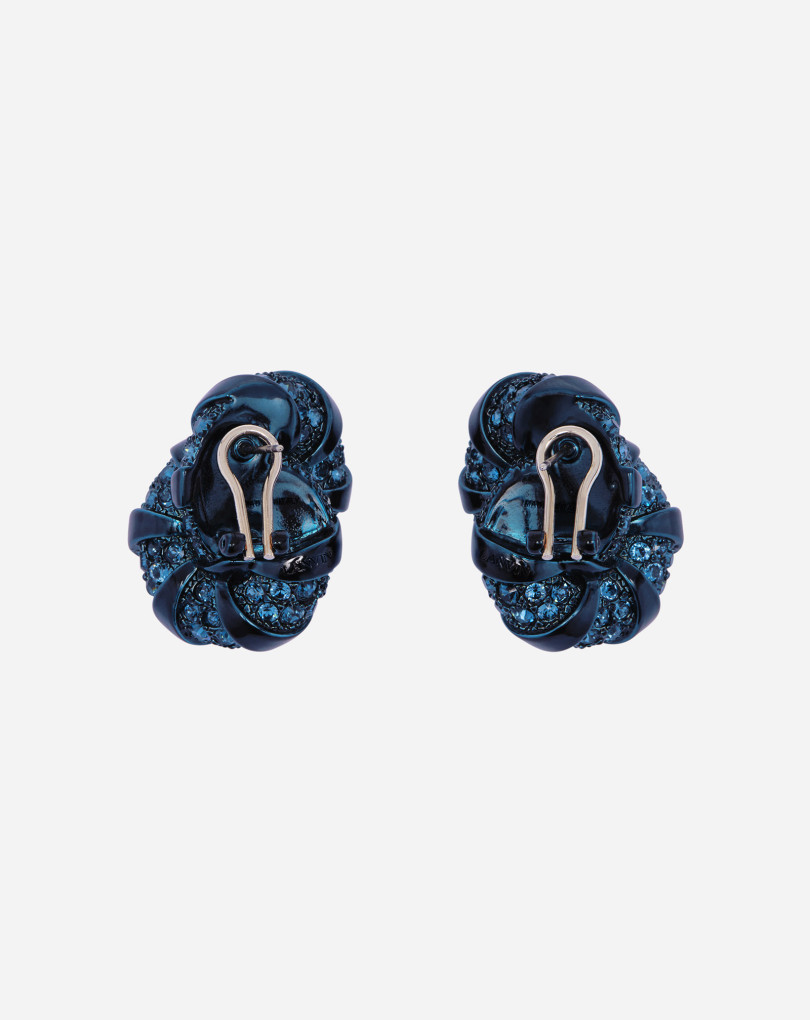BOUCLES D'OREILLES MELODIE STRASSÉES