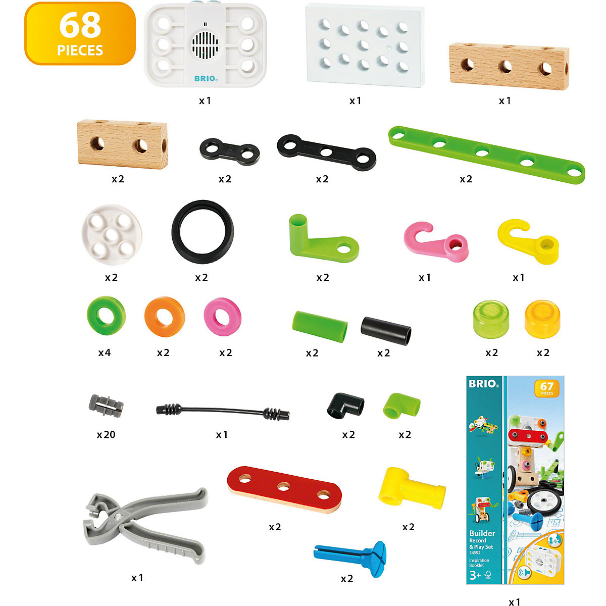 Builder Soundmodul-Konstruktionsset, 67-tlg.