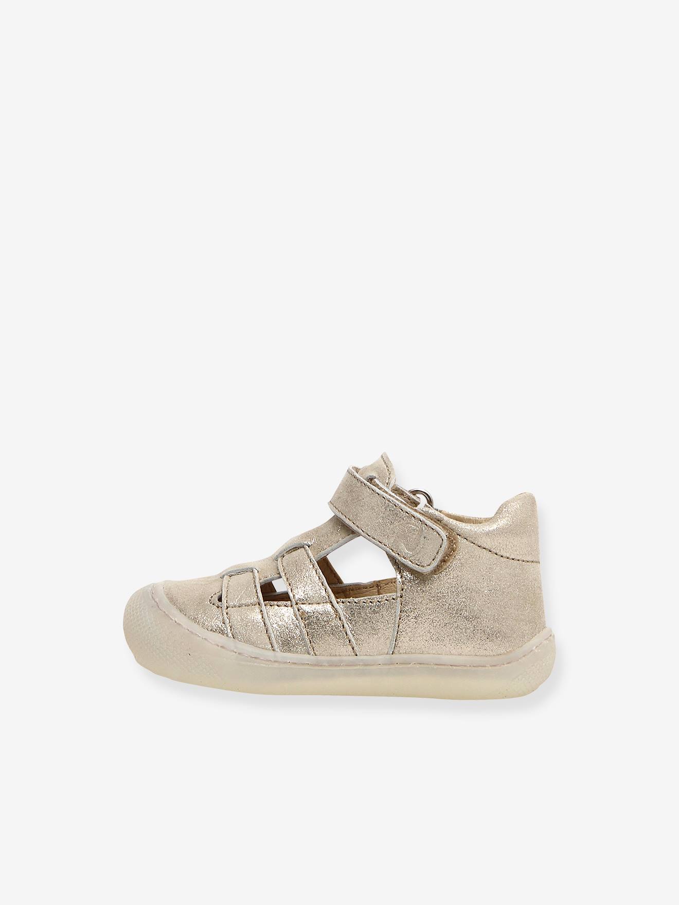 Sandales semi-ouvertes bébé Bede NATURINO® 1ers pas or