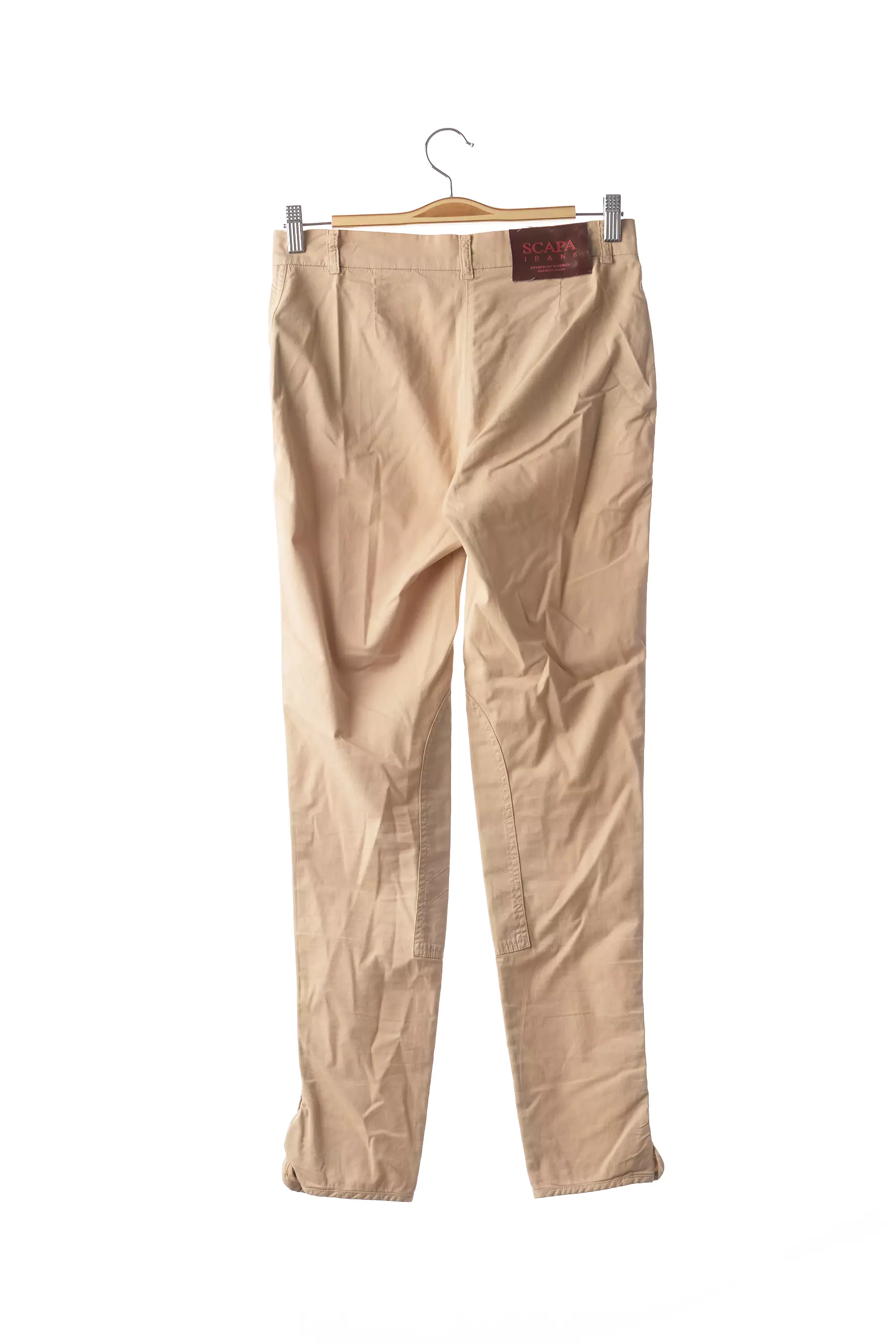 Scapa Pantalons Droits Femme couleur beige