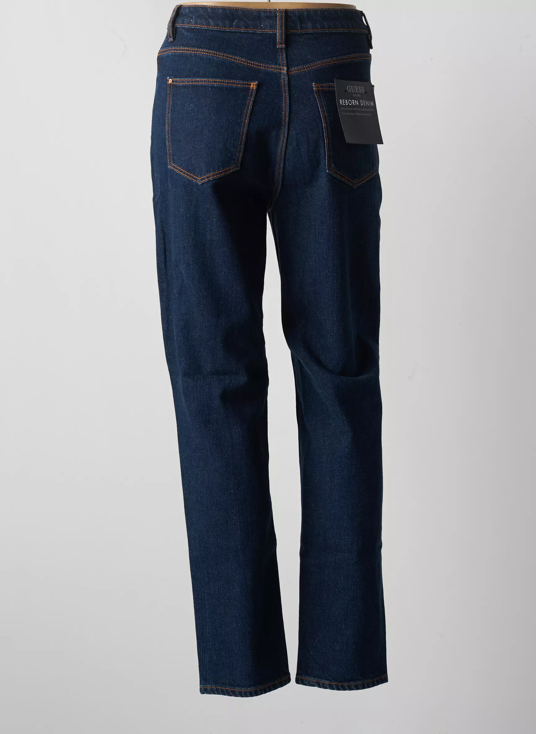 Guess Jean Mom Femme couleur bleu