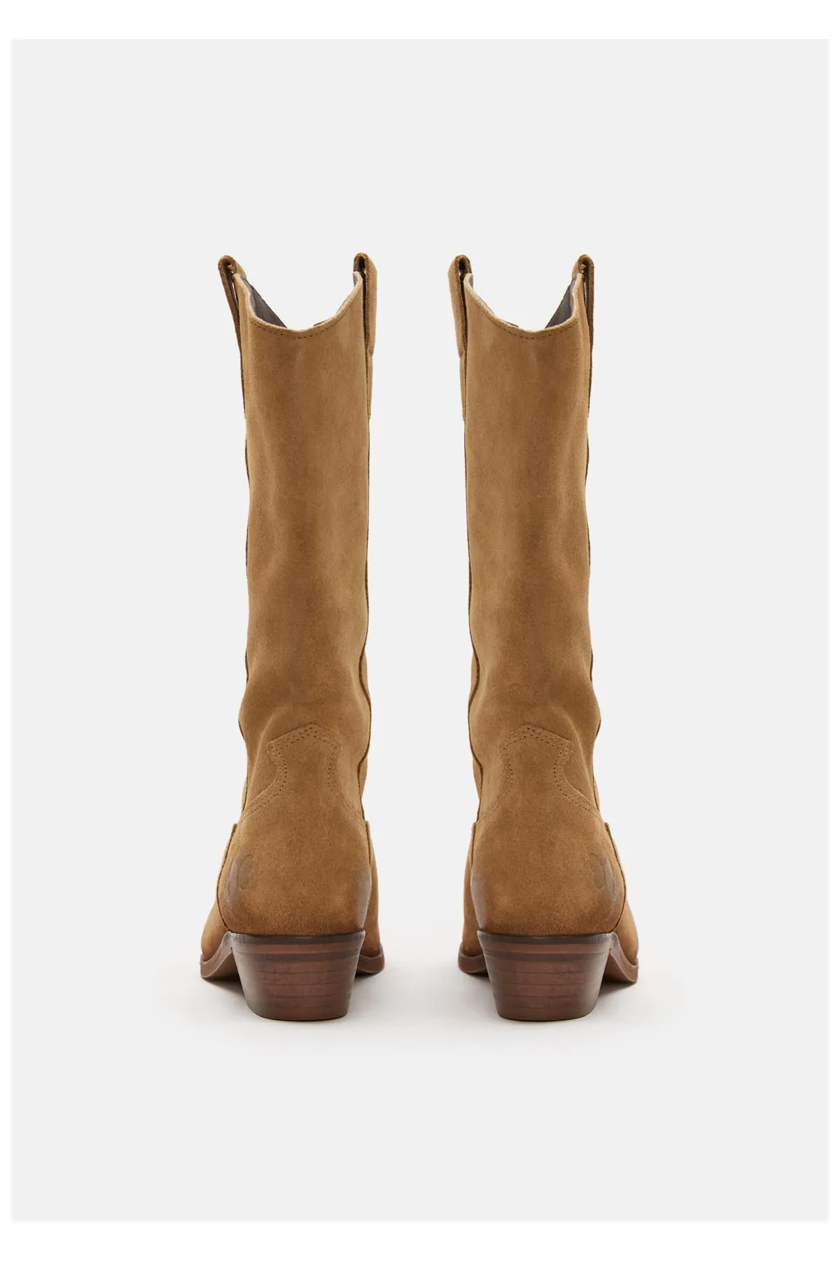 Felmini  Stiefelette - Grau - Blockabsatz
