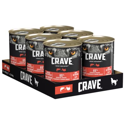 6 x 400 g Carve Adult Nassfutter + 11,5 kg Trockenfutter zum Sonderpreis!