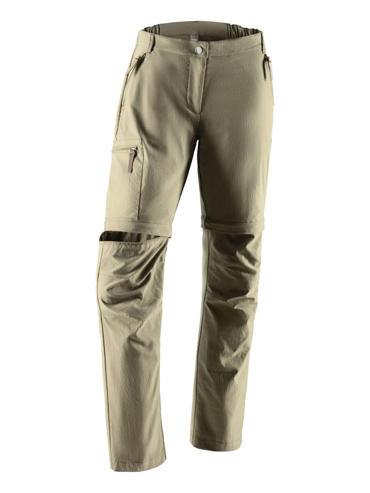 LASCANA ACTIVE Trekkinghose in khaki günstig kaufen