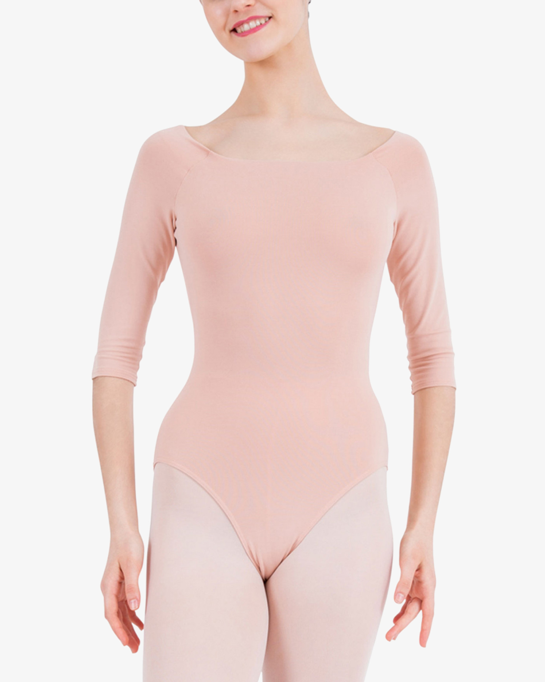 3/4 sleeves leotard