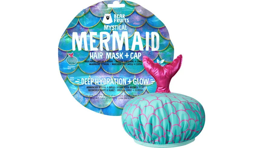 Bear Fruits Haarkur/Balsam/ Mermaid Hair Mask + Cap 20ml 20 ml