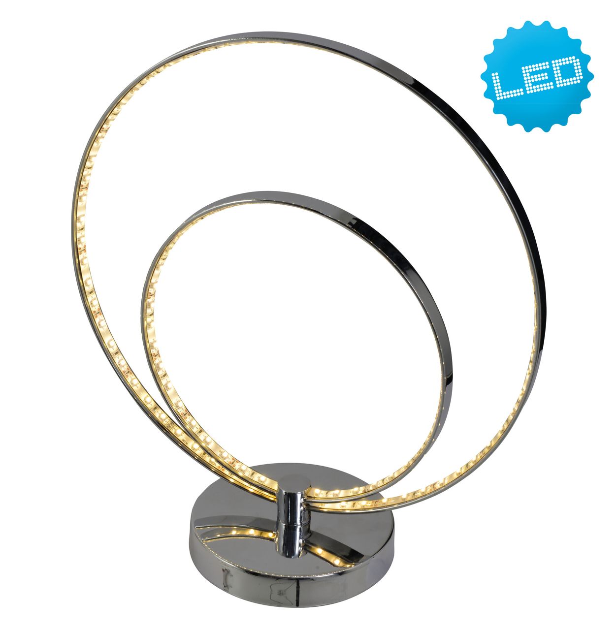 Näve Leuchten LED Tischleuchte h:38,5cm 