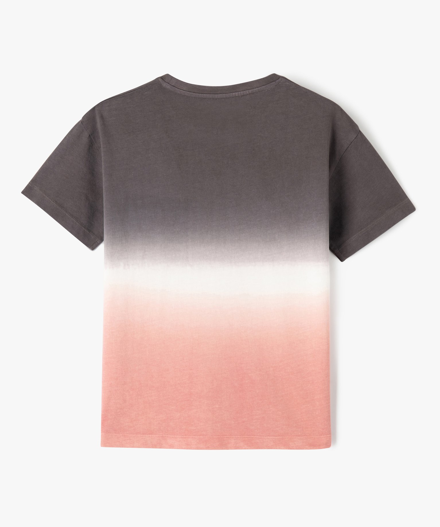 Tee-shirt à manches courtes tie and dye Garçon gris | GEMO