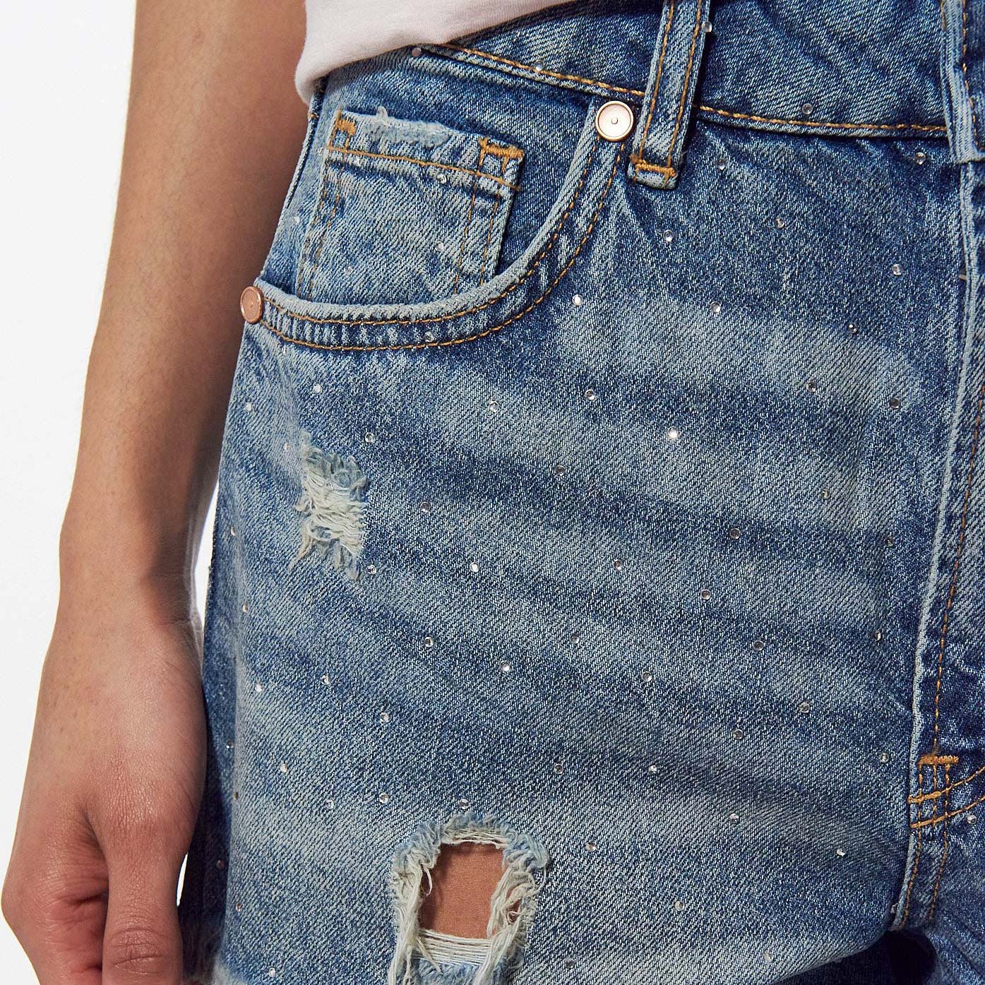 SULLY  Short en jean  mom à strass Femme