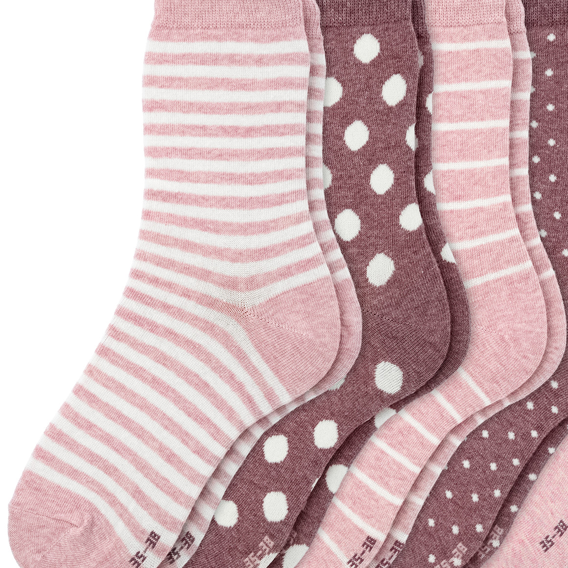 6 Paar Damen Socken in verschiedenen Dessins