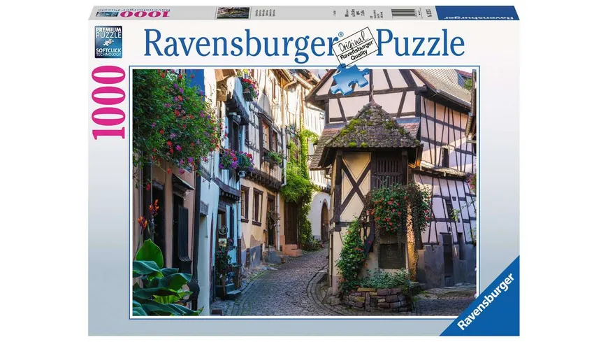 Ravensburger Puzzle - Eguisheim im Elsass, 1000 Teile