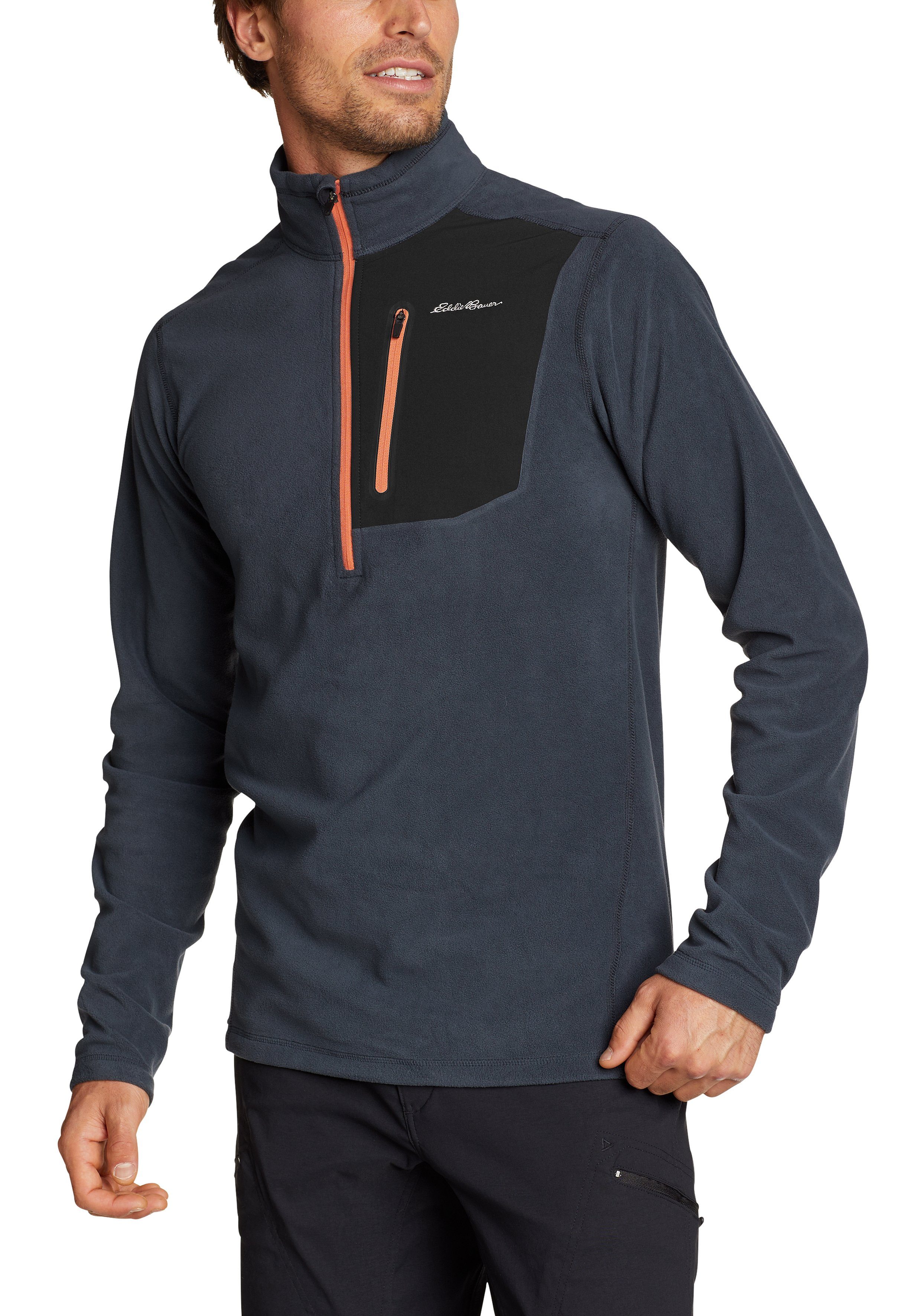 Eddie Bauer Fleeceshirt Cloud Layer Pro mit 1/4-Reissverschluss