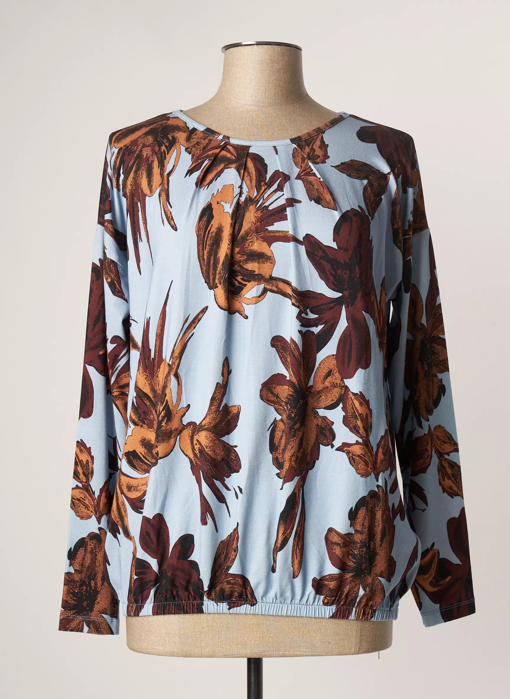 Hajo Tshirts Femme couleur bleu