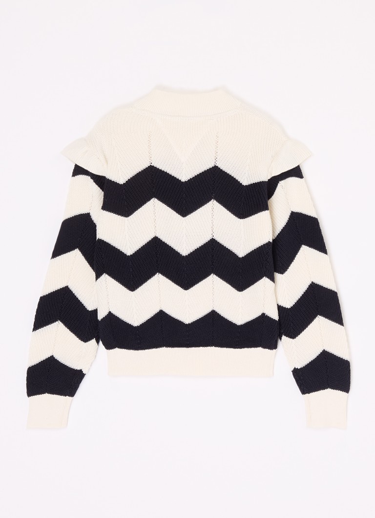 Pulover cu guler înalt din tricot gros Tommy Hilfiger