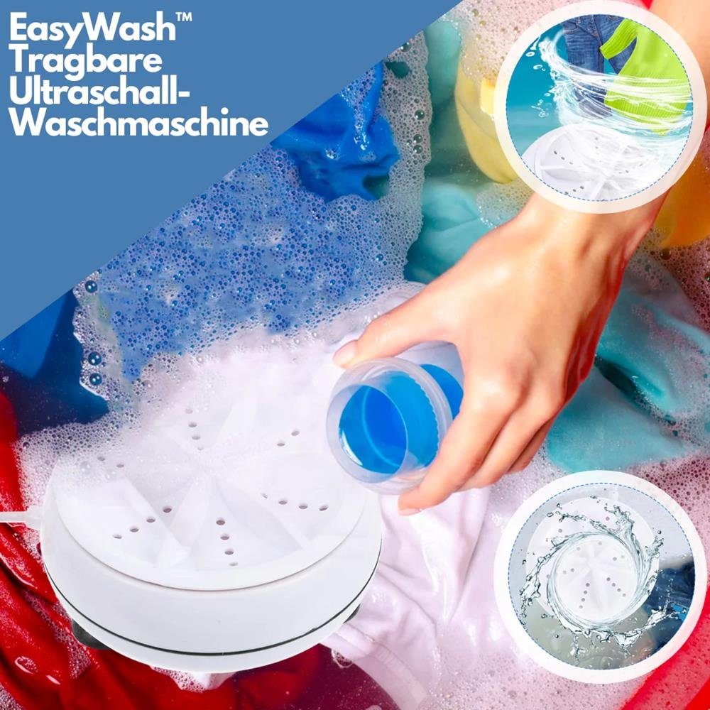 MAVURA Wäscheschleuder EasyWash™ 2in1 kompakte USB Mini Waschmaschine Spülmaschine, Tragbare Ultraschall Camping Mobile Reisewaschmaschine Geschirrspüler
