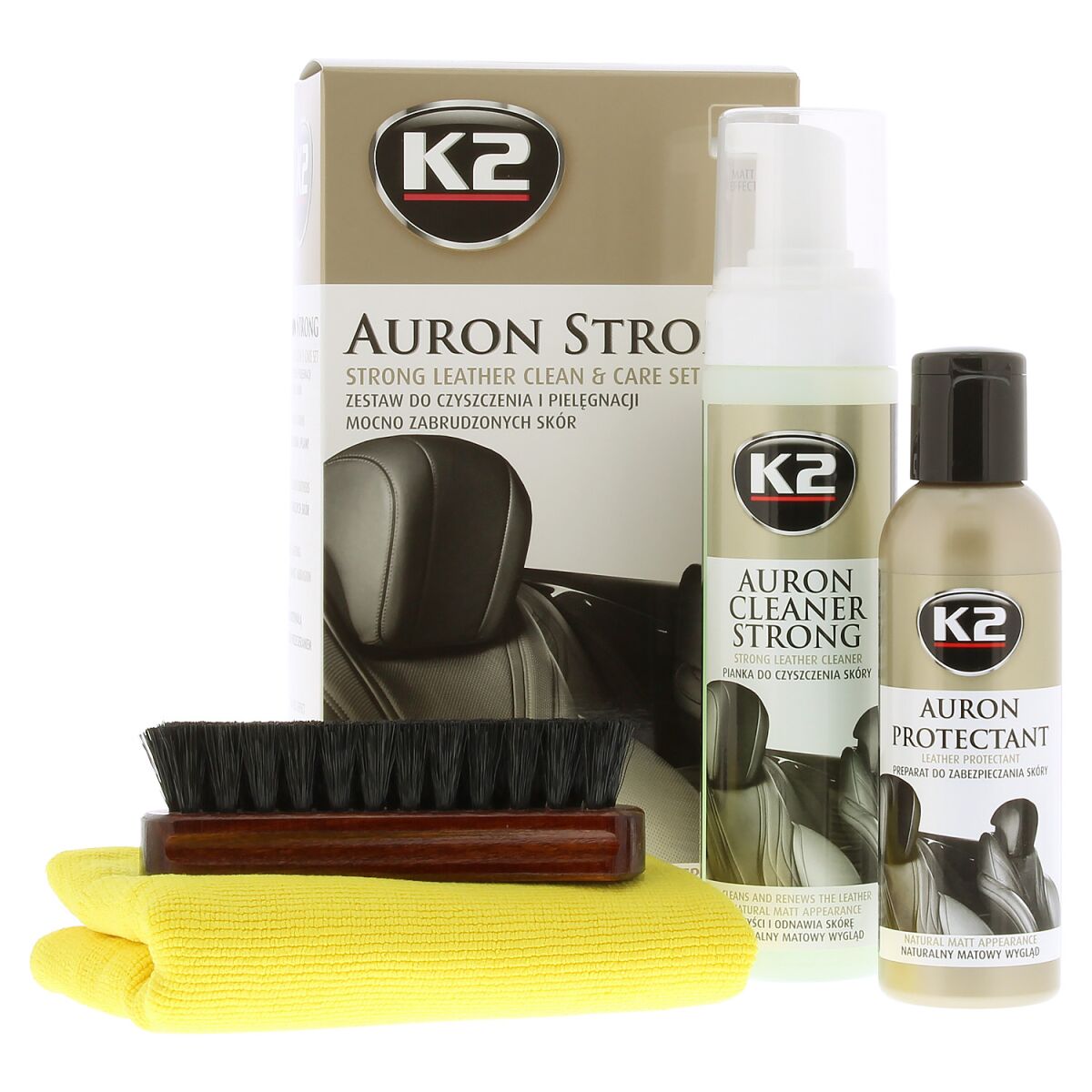 K2 Auron Strong Lederpflege-Set stark