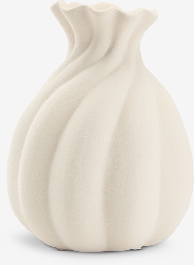 GUNNI GUNNI vase Ø14xH18cm hvit