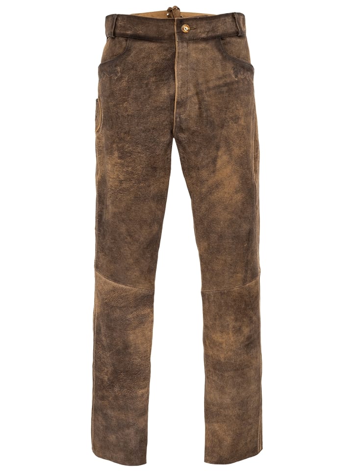 MADDOX Lederhose BARMSEE in braun günstig kaufen