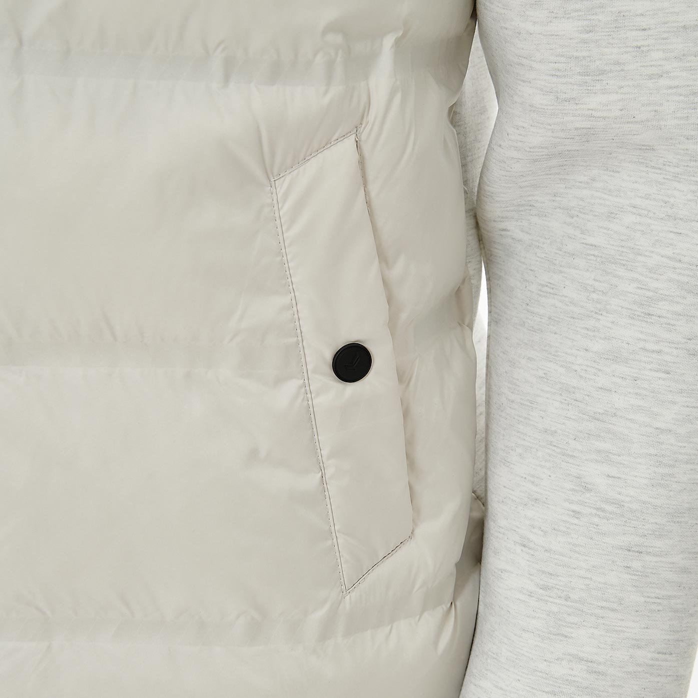 NEIL   Sweat zippé gris Homme