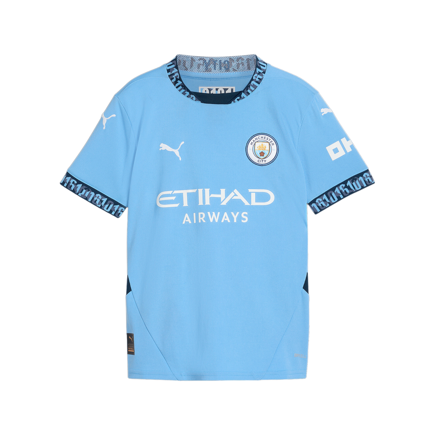 PUMA Manchester City Trikot Home 24/25 Kids Blau F01