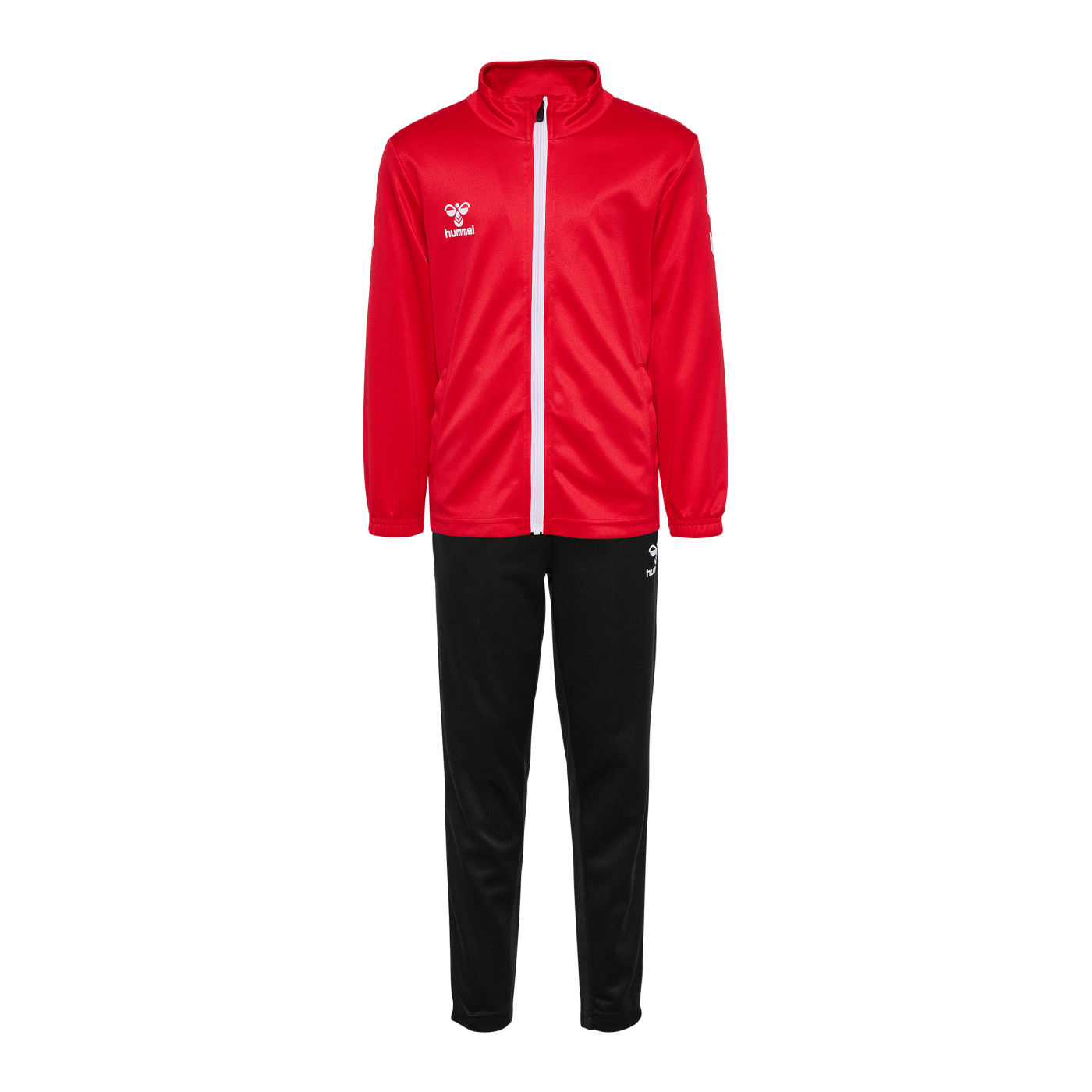 Hummel hmlLOGO Trainingsanzug Kids Rot Schwarz F3081