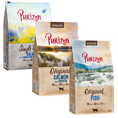 Gemischtes Sparpaket Purizon 3 x 2,5 kg