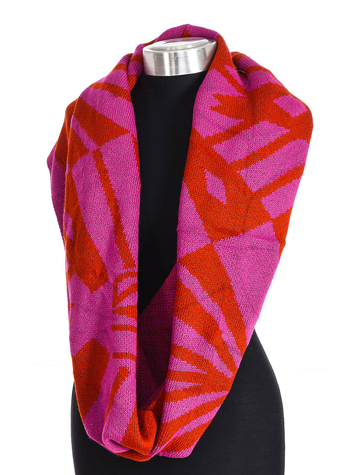 Buff Loop-Schal in Orange/ Pink - (L)53 x (B)75 cm günstig kaufen onesize