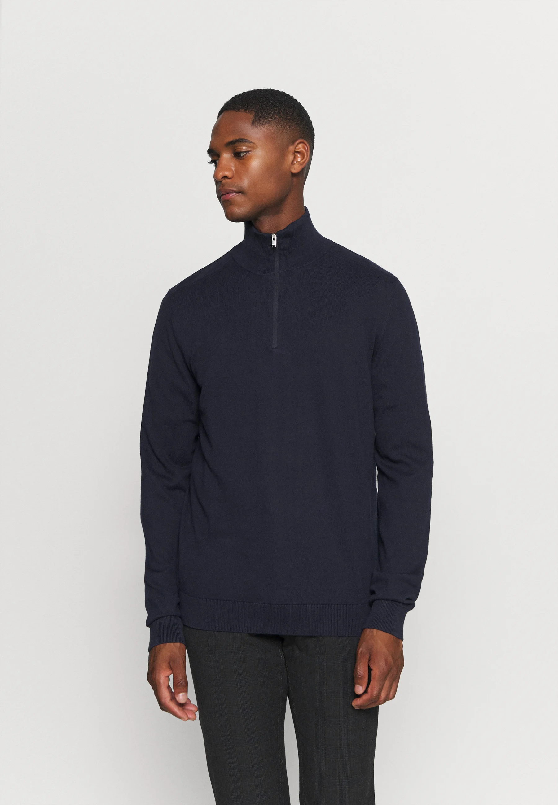 Suéter SLHBERG HALF ZIP de Selected Homme
