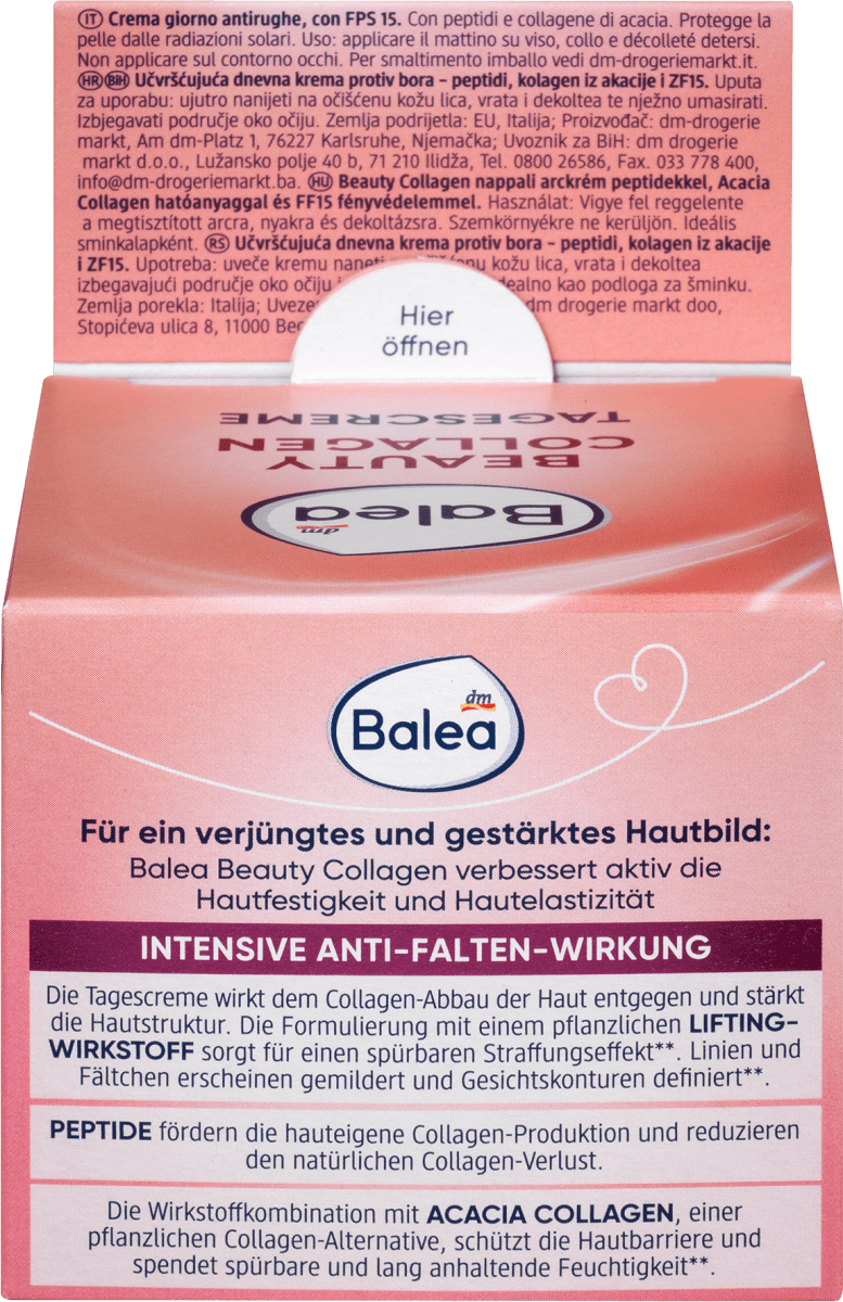 Gesichtscreme Beauty Collagen LSF15, 50 ml
