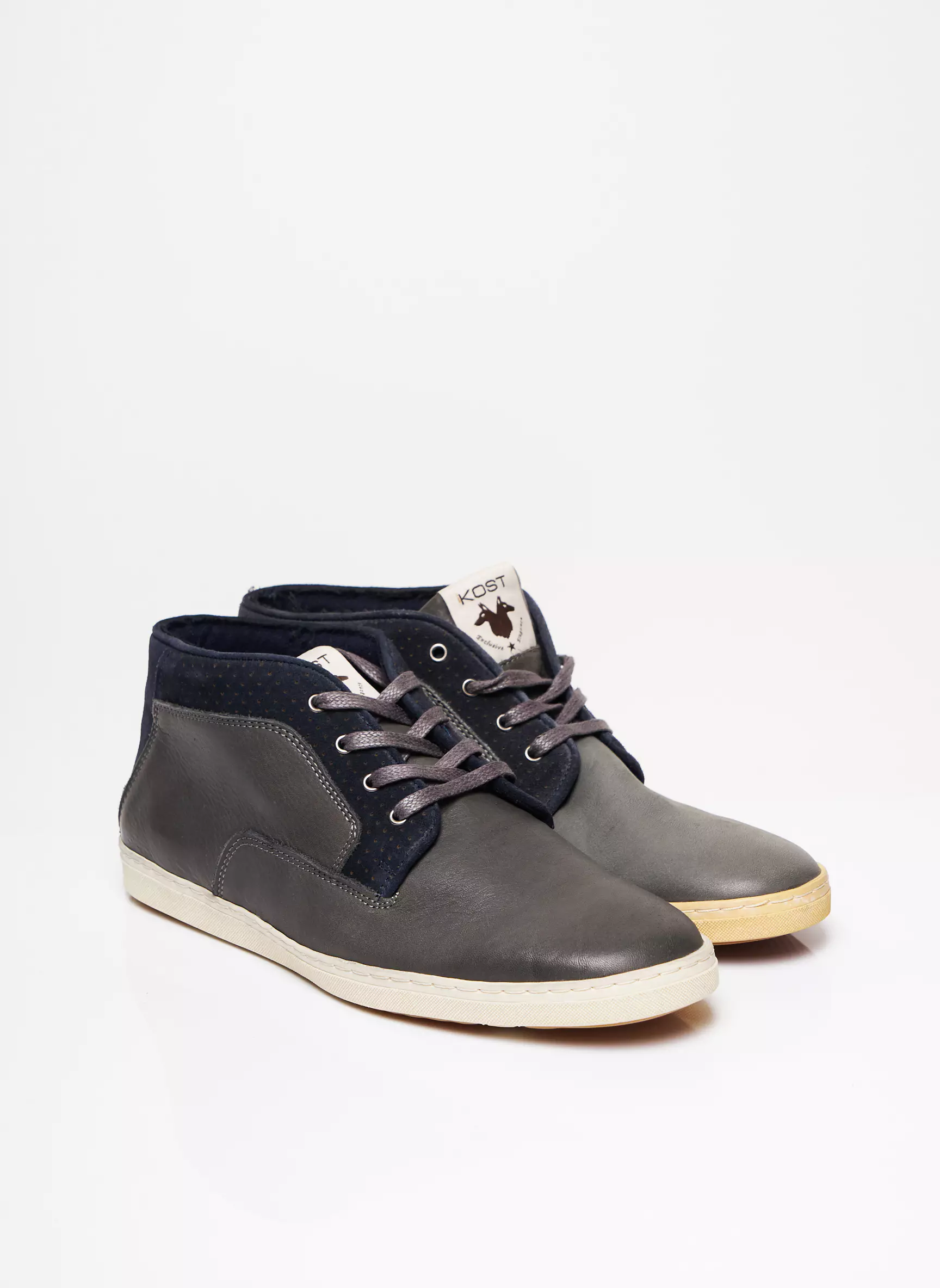 Kost Baskets Homme couleur gris