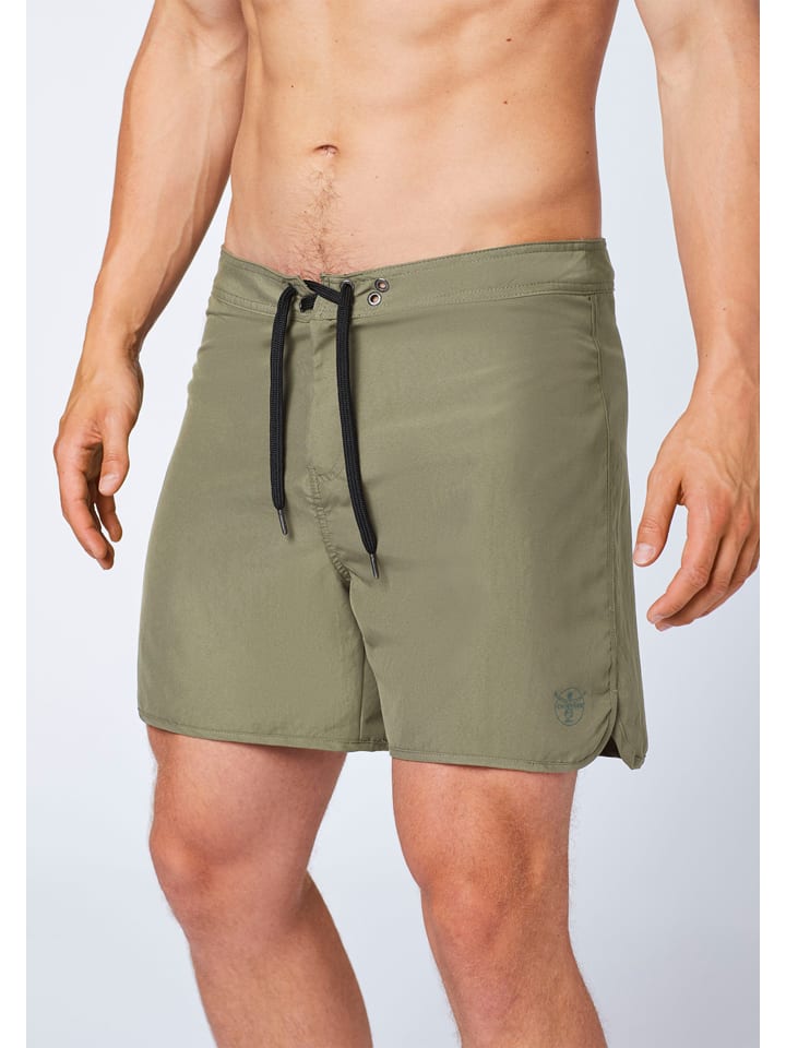 Chiemsee Badeshorts in Khaki günstig kaufen