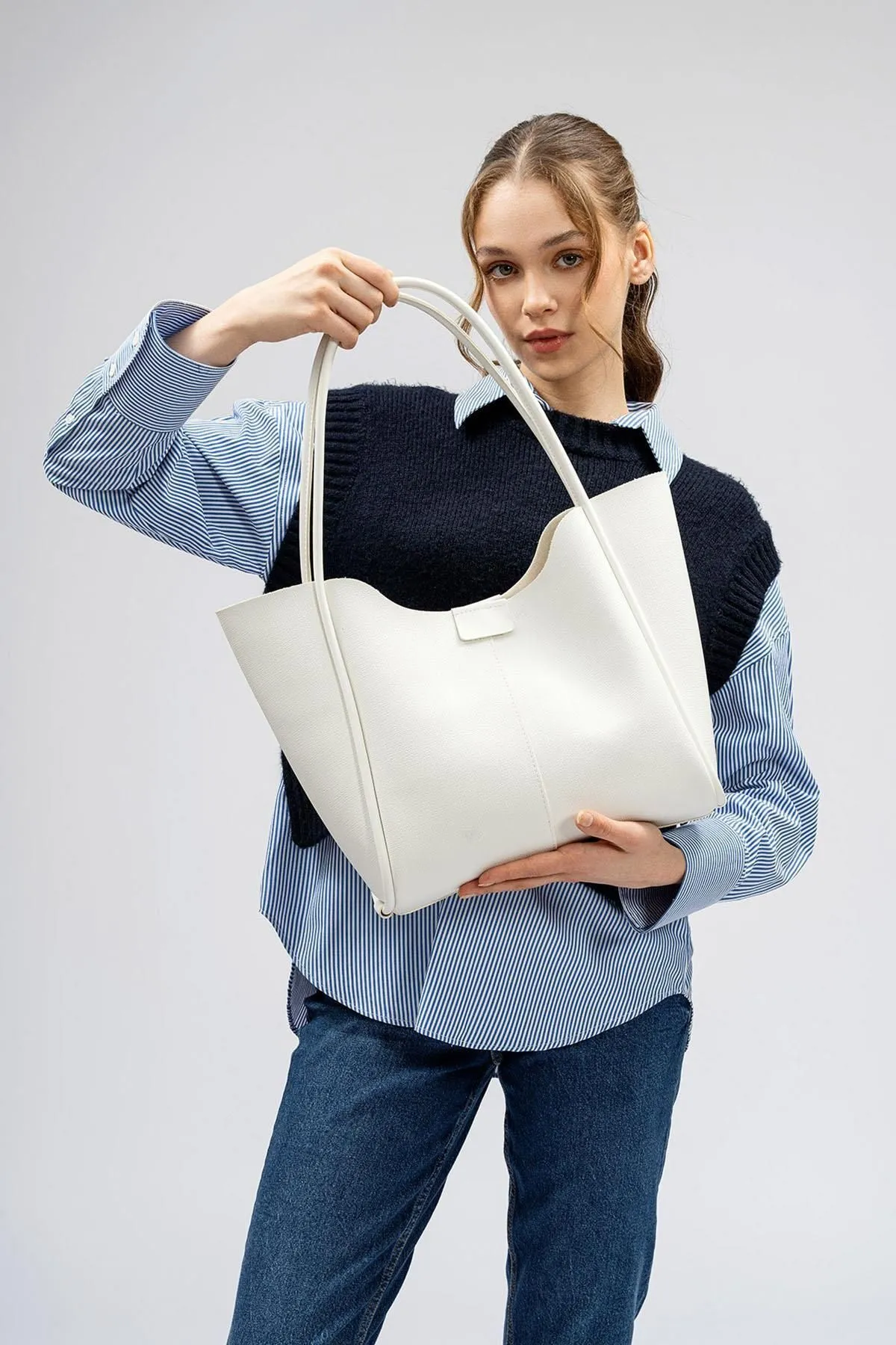 Lucky Bees  Tote Große Hand- und Schultertasche für Damen