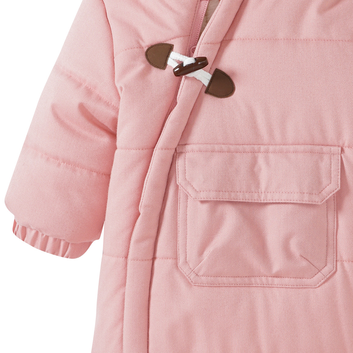 Newborn Overall mit Plüsch-Futter