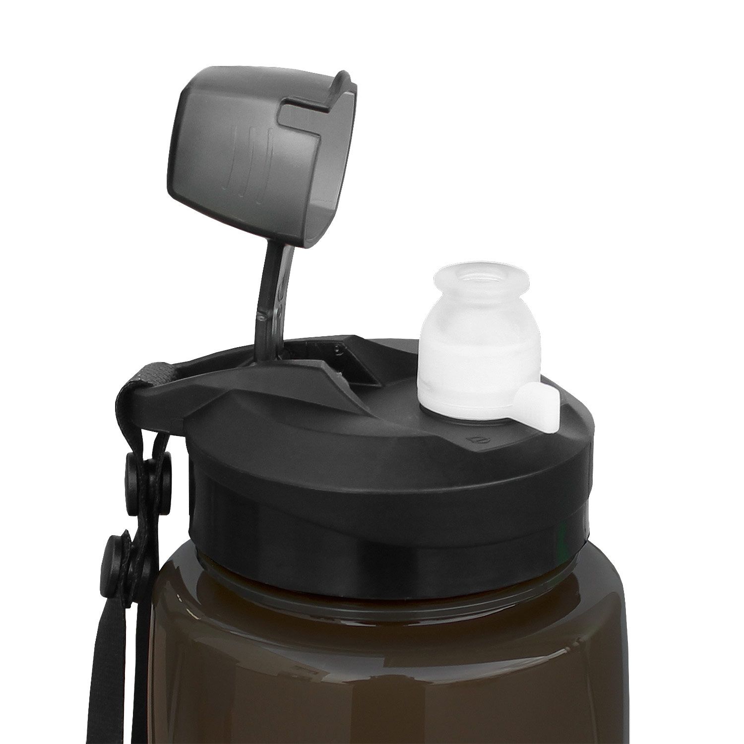 Trinkflasche transparent 600 ml