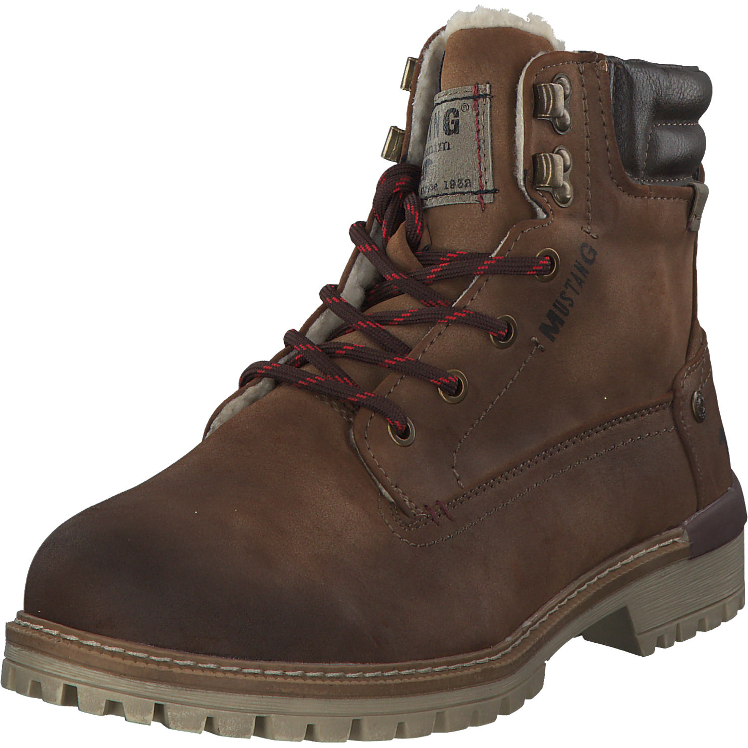 Mustang 4142602, Winterstiefeletten, Herren, Braun (Mittelbraun)