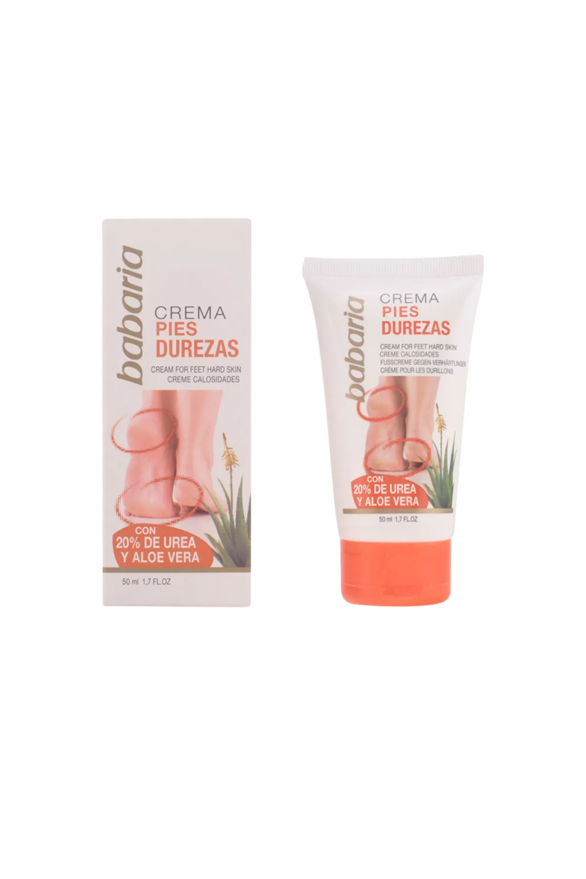 Babaria  Für Füße Crema Durezas Babaria 50 ml