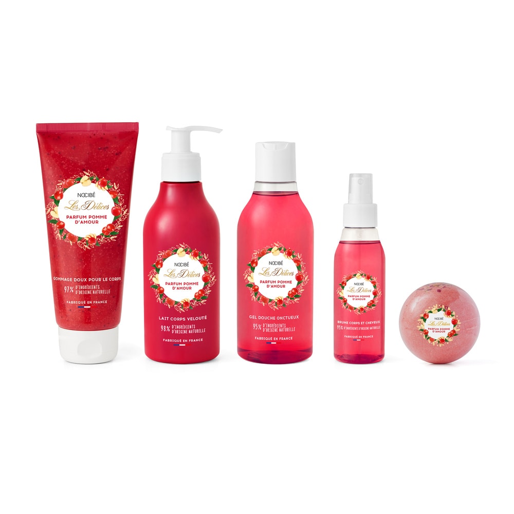 Nocibé Les Délices - Mon Livre de Beauté Coffret bain Pomme d'Amour