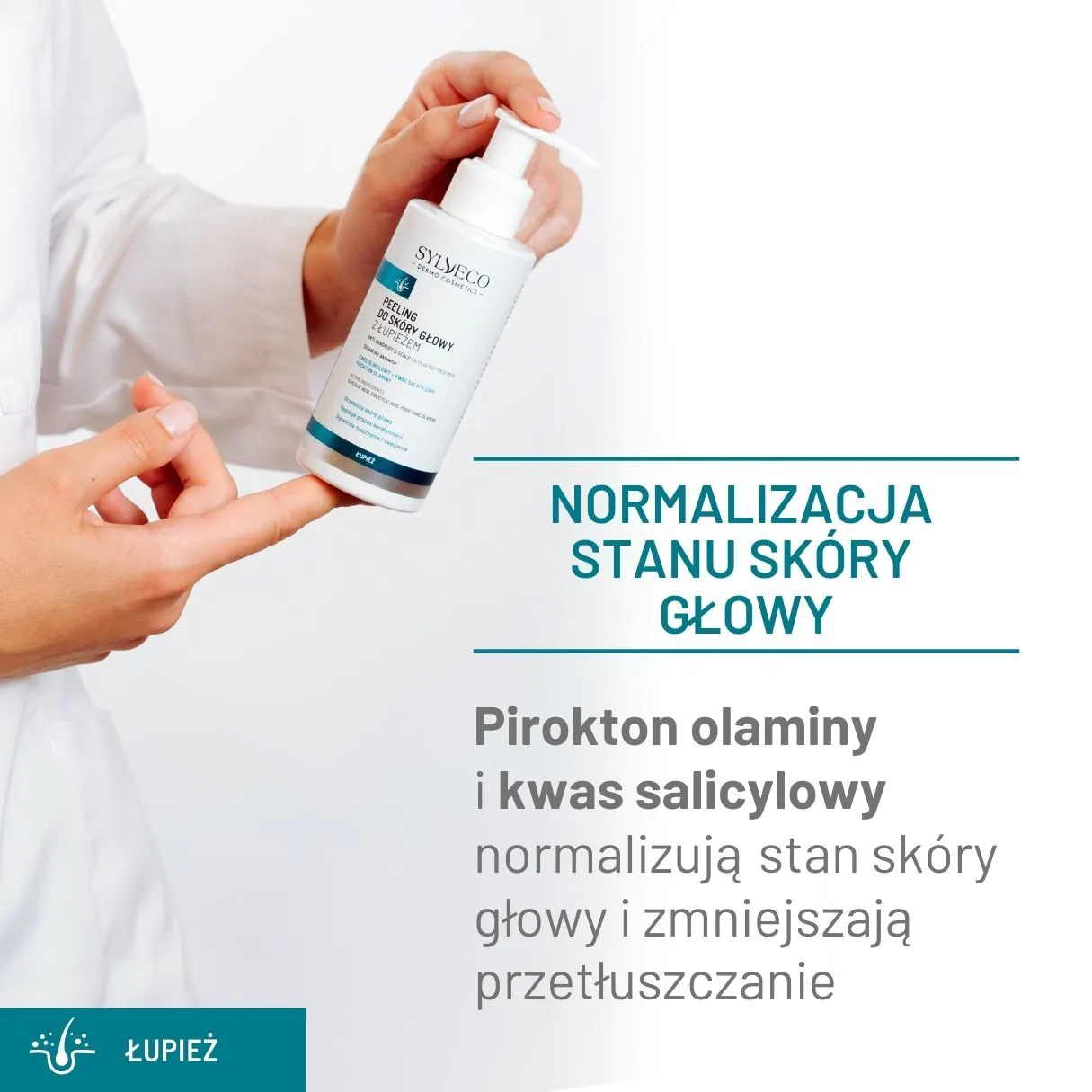 Sylveco Dermo Peeling για τριχωτό της κεφαλής με πιτυρίδα