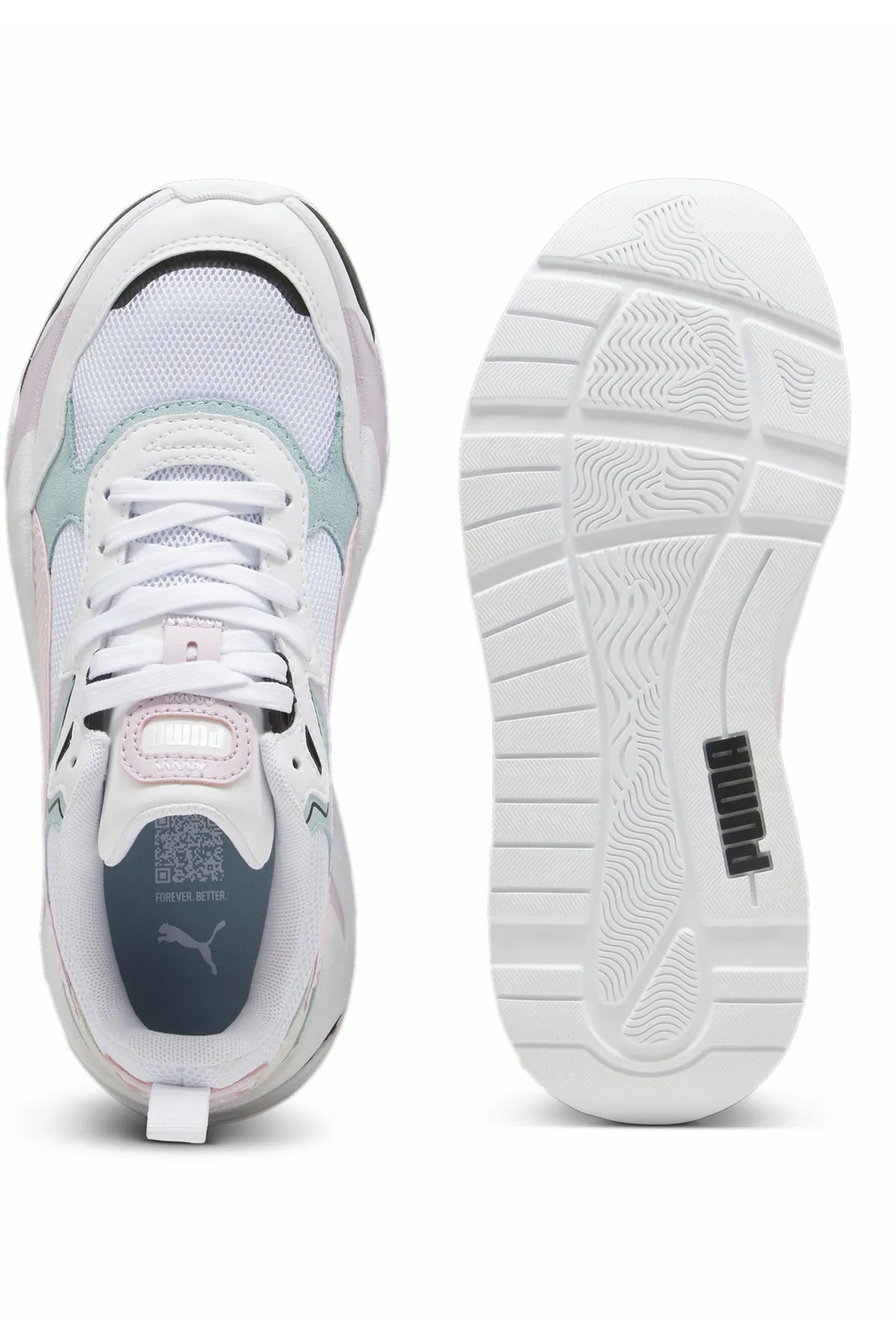 Puma  Sneaker - Weiß - Flacher Absatz