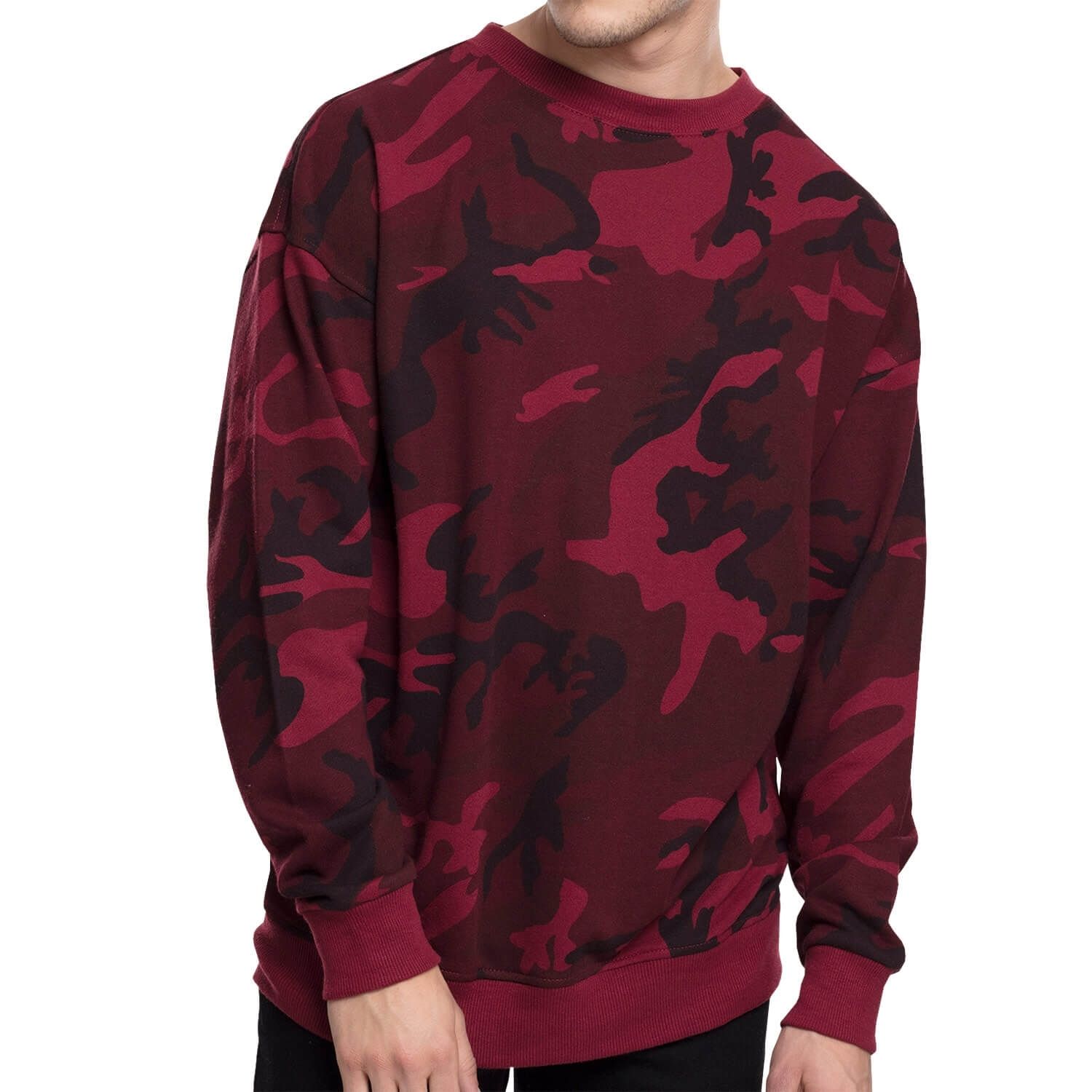 Camo Crewneck Pullover